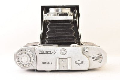 MAMIYA MAMIYA-6 BELLOWS CAMERA, SPRING CAMERA SEIKO-MADE SHUTTER AS IS