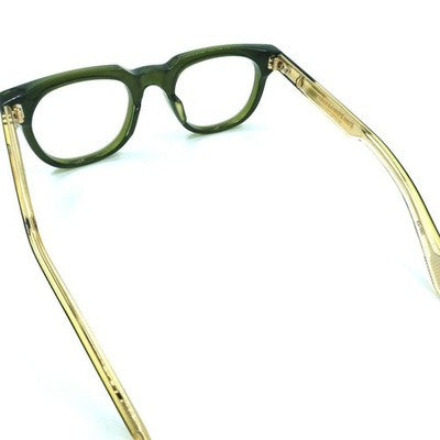 JACQUES MARIE MAGE STAHLER ROVER 49□22 GREEN ACETATE EYEGLASSES W/BOX MINT