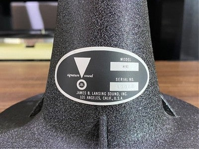 JBL H91 HORN PAIR COMBINATION WITH DRIVER LE175 OR LE85 EXCELLENT+++++