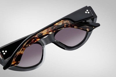 JACQUES MARIE MAGE SEYMOUR NOIR11 SUNGLASSES BLACK GREY LENS MADE IN ITALY