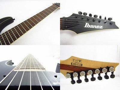IBANEZ IRON LABEL RGIR37BFE BLACK FLAT ELECTRIC GUITAR