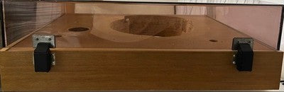 DENON DP-6000 TURNTABLE W/ CASE LID MICRO SEIKI MA-101 MK2 TONEARM JUNK