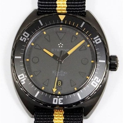 ETERNA 1273.43 SUPER KONTIKI LIMITED TO 888 PIECES MEN'S WRISTWATCH BLACK
