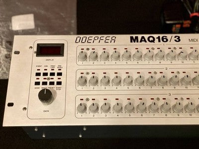 DOEPFER MAQ 16/3 MIDI ANALOG SEQUENCER - W/ JAPANESE MANUAL