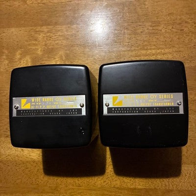 LUX OY36-3.5K OUTPUT TRANSFORMER PAIR WIDE RANGE OY SERIES HI-FI P.P. USED　AS