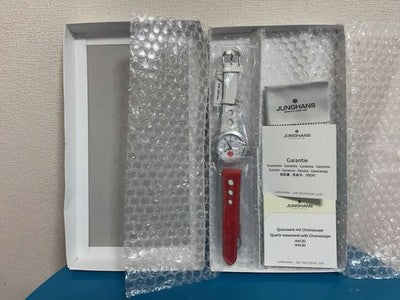 JUNGHANS 1972 CHRONOSCOPE EDITION 2020 MEN'S WRISTWATCH ROUND FACE GERMAN MADE