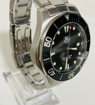 TAG HEUER AQUARACER AUTOMATIC MEN'S WATCH 40MM STAINLESS STEEL WATER RESISTANT