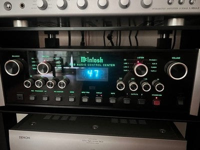 MCINTOSH C42 AUDIO CONTROL CENTER PREAMPLIFIER 8 BAND EQ VINTAGE HIGH END AUDIO