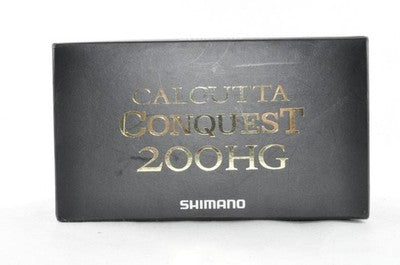 SHIMANO 15 CALCUTTA CONQUEST 200HG BAITCASTING REEL GOLD HIGH GEAR JAPAN MODEL