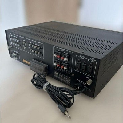 SANSUI AU-6500 INTEGRATED AMPLIFIER BLACK DIGITAL AUDIO VINTAGE 1973 JAPAN