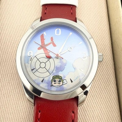 SEIKO ALBA PORCO ROSSO 30TH ANNIVERSARY LIMITED GHIBLI QUARTZ WATCH VJ21-KBJ0