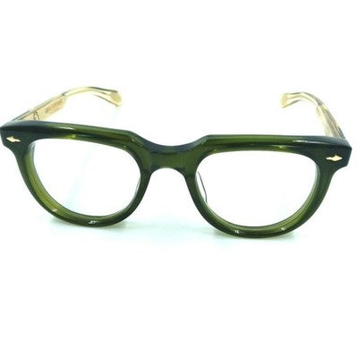 JACQUES MARIE MAGE STAHLER ROVER 49□22 GREEN ACETATE EYEGLASSES W/BOX MINT