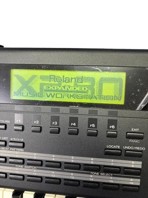 ROLAND XP-80 MUSIC WORKSTATION 76 KEY SYNTHESIZER SR-JV80 EXPANSION CASE