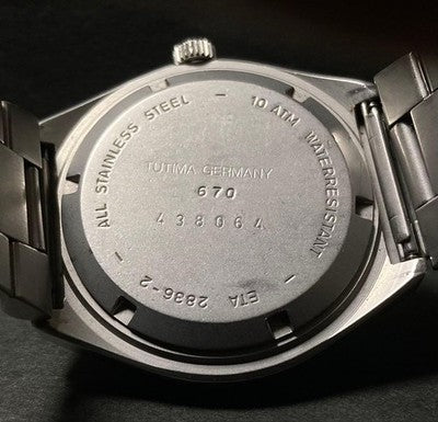 Tutima Pacific Ref. 670 Early Model Automatic Diver Watch ETA 2836-2 Germany