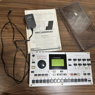 ELEKTRON MACHINEDRUM SPS-1 FULLY WORKING WITH ADAPTER MANUAL COVER GOOD USED