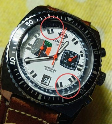 ZODIAC SEADRAGON ZO2217 CHRONOGRAPH NEW MOVEMENT NATO STRAP SWISS WATCH