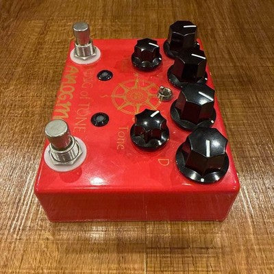 ANALOG.MAN KING OF TONE V4 HI-GAIN RED RARE TESTED WORKING JP