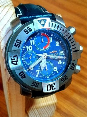 SECTOR DIVING TEAM 1000M CHRONOGRAPH AUTOMATIC MENS DIVE WATCH