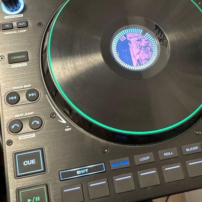 DENON DJ LC6000 PRIME PERFORMANCE EXPANSION CONTROLLER 8.5" JOG WHEEL DC12V