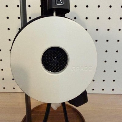 GRADO WH1 THE WHITE LIMITED EDITION HEADPHONES - EXCELLENT+++++