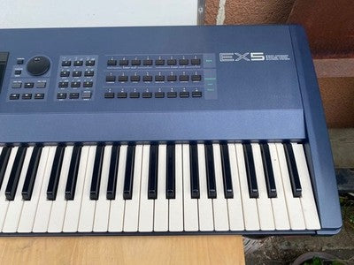 YAMAHA EX5 SYNTHESIZER 76-KEY MUSIC WORKSTATION TESTED WORKING FROM JAPAN