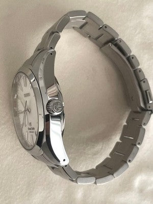 SEIKO SBGA011 GRAND SEIKO SPRING DRIVE MEN'S WRISTWATCH ROUND FACE JAPAN MADE