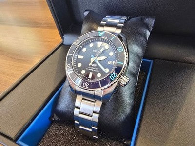 SEIKO PROSPEX SBDC189 GREAT BLUE SUMO PADI GMT AUTOMATIC DIVER WATCH JDM