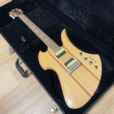 B.C. RICH MOCKINGBIRD 1000 JE-ML ELECTRIC GUITAR BOOSTER W/ HARD CASE