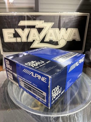 ALPINE CDA-7841J CD PLAYER UNUSED FOR GX61 GX71 GZ10 GA61 VINTAGE CAR MINT
