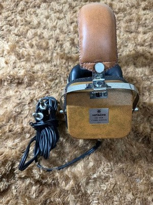 HITACHI LO-D HD-404 4 CHANNEL VINTAGE HEADPHONES QUADRAPHONIC AUDIO HEADSET