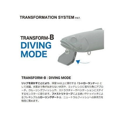 Megabass SuWITCH Floating Lure 137mm 1-1/8oz FA Ghost Wakasagi New From Japan