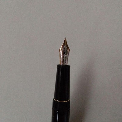 Montblanc Meisterstück 145 Chopin Fountain Pen Black Gold Unused /w CD Box
