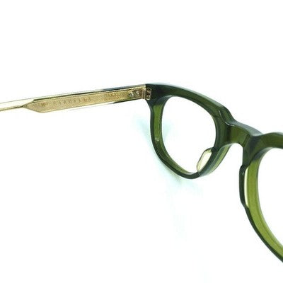 JACQUES MARIE MAGE STAHLER ROVER 49□22 GREEN ACETATE EYEGLASSES W/BOX MINT