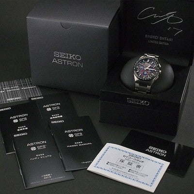 SEIKO ASTRON NEXTER SHOHEI OHTANI 2023 5X53-0CF0 SBXC141 TITANIUM MEN'S WATCH