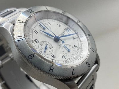 LONGINES HERITAGE WEEMS CHRONOGRAPH L2.741.4 41MM SS WHITE DIAL AUTOMATIC WATCH