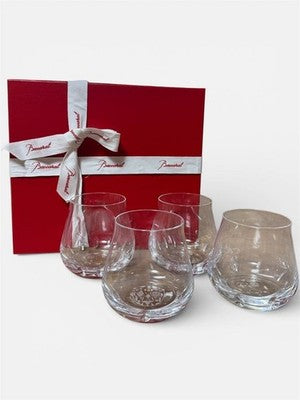 BACCARAT CHATEAU FAUNA CRISTOPOLIS GLASS TUMBLER SET OF 4 BY JAIME HAYON W/BOX