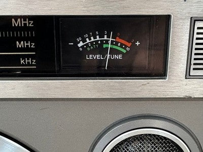 SONY CF-1980V RADIO CASSETTE PLAYER FROM THE SHOWA ERA. EXCELLENT++++