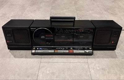RARE NATIONAL RX-CD70 STEREO RADIO CASSETTE CD PLAYER BOOMBOX VINTAGE JAPAN