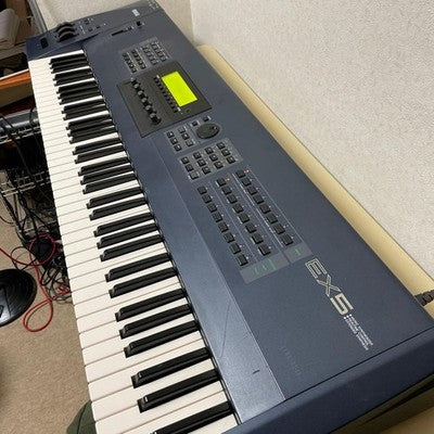 YAMAHA EX5 VINTAGE YAMAHA SYNTH KEYBOARD W/ POWER CABLE FROM JAPAN