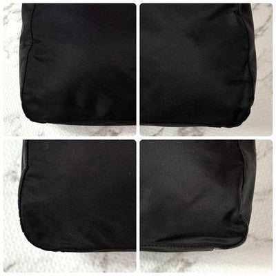 PRADA ARCHIVE METALLIC HOBO SHOULDER BAG Y2K 1990S VINTAGE NYLON BLACK