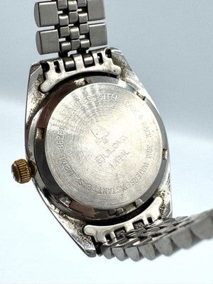 BULOVA QUARTZ WATCH A3899 USED FROM JAPAN CONFIRMED WORKING