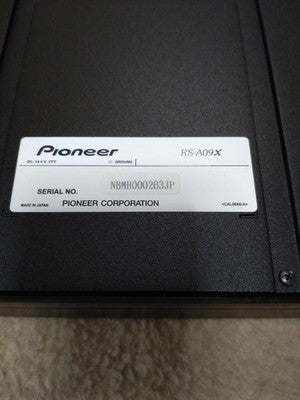 PIONEER CARROZZERIA RS-A09X 20TH ANNIVERSARY 2CH AMPLIFIER