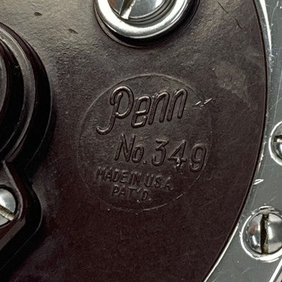 PENN MASTER MARINER NO. 349 DOUBLE-AXIS REEL SALTWATER FISHING MADE IN USA