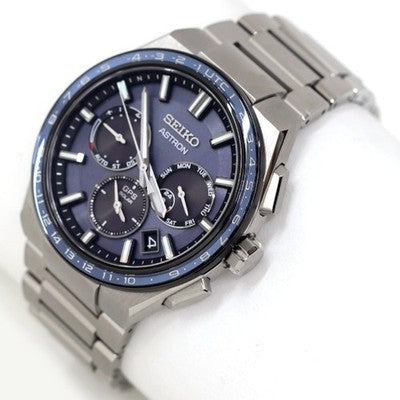 Seiko Astron Nexter SBXC109 5X53-0BR0 GPS Solar Quartz Blue Dial 42mm /w Box