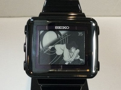 LUPIN THE THIRD SEIKO S771-0AA0 SBPA007 DIGITAL WATCH - RARE MODEL FROM JAPAN