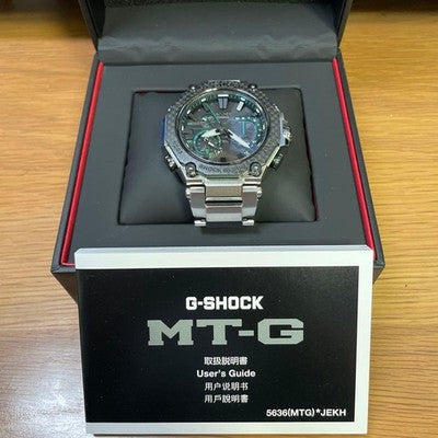 CASIO G-SHOCK MTG-B2000XD-1AJF CARBON BLUETOOTH SOLAR WATCH WITH BOX JPN