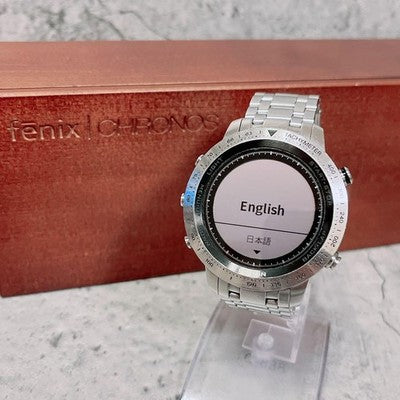 GARMIN FENIX J CHRONOS SMARTWATCH WITH CASE FROM JAPAN EXCELLENT+++++