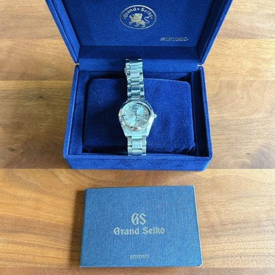 GRAND SEIKO SBGX071 MEN'S WRISTWATCH ROUND FACE JAPAN MADE STAINLESS STEEL BAND