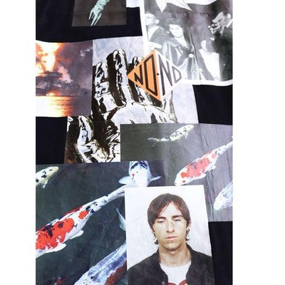 RAF SIMONS 2015SS ARCHIVE BACK PRINT MODS COAT BLACK SIZE 48 ART PARKA JAPAN