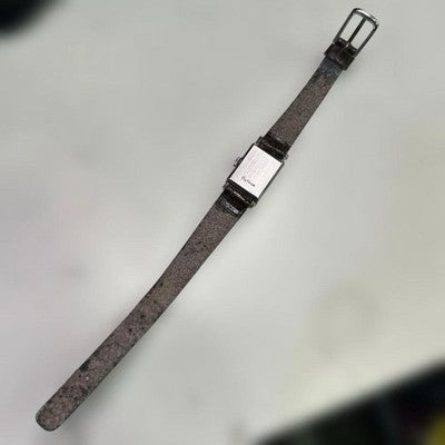 IWC VINTAGE PLATINUM MANUAL WIND LADIES WATCH SWISS RARE ANTIQUE WORKING 7627